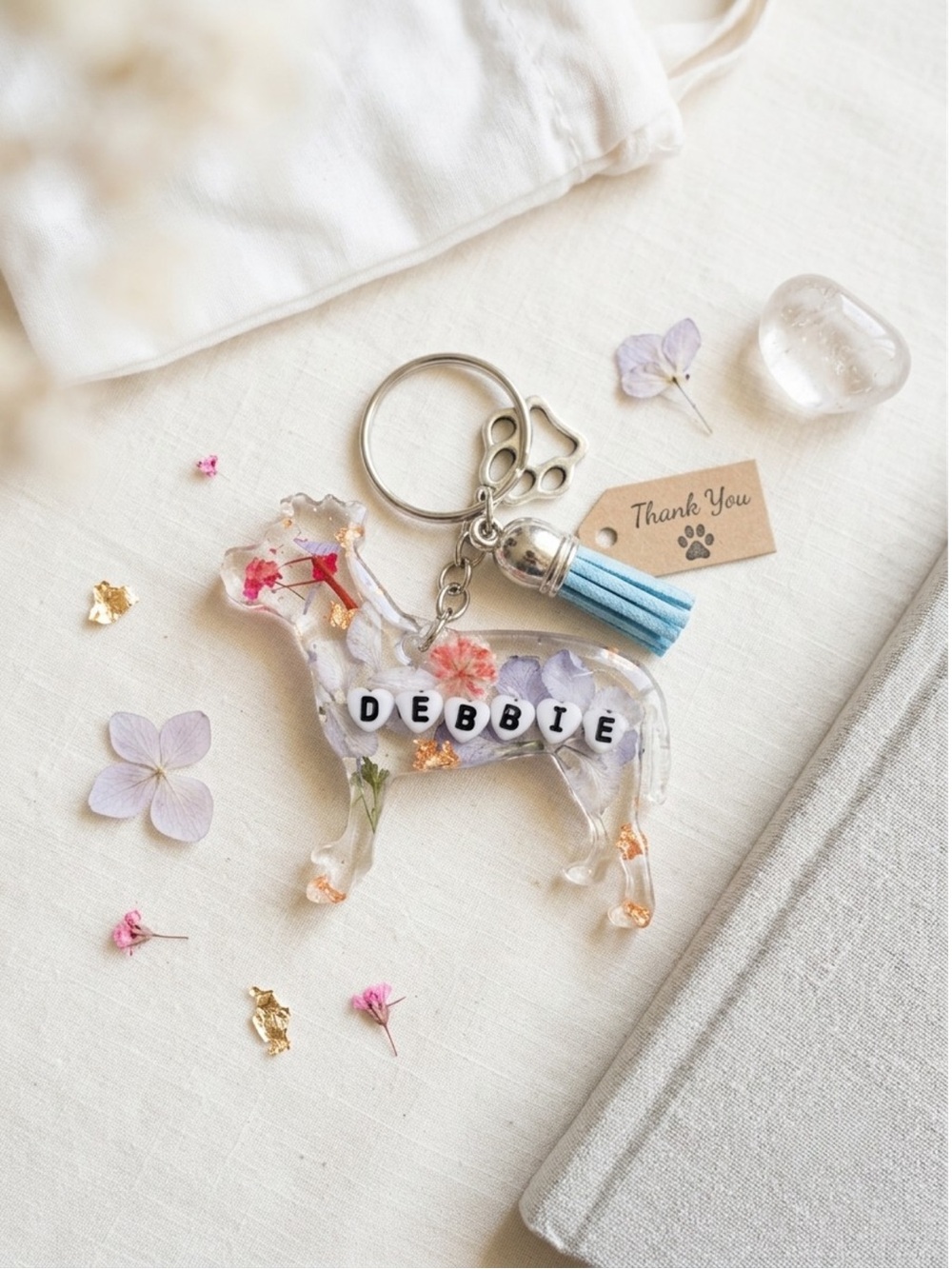 Customized Dog Keychains (Pitbull or Doberman) - Picture 4 of 12